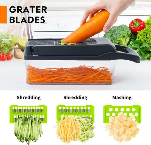 Vegetable Chopper 14 in 1Multifunctional