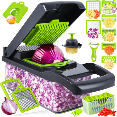 Vegetable Chopper 14 in 1Multifunctional