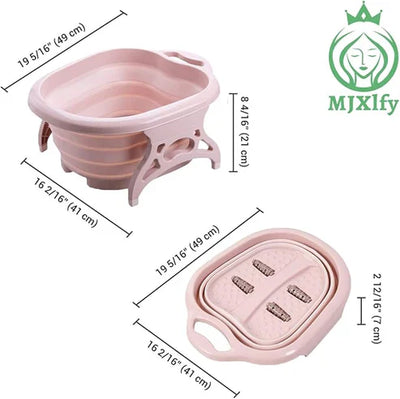 Folding Plastic Foot Bath